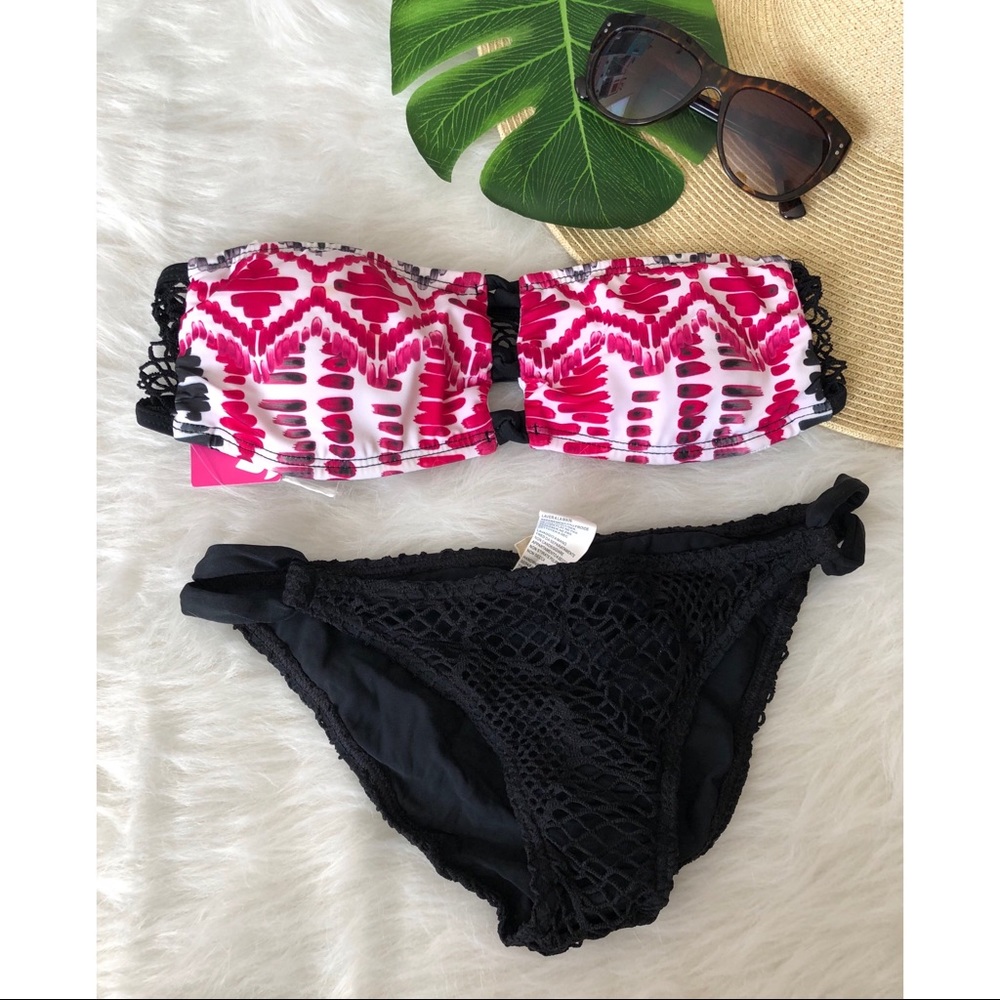 🆕 Reef sexy bandeau bikini set